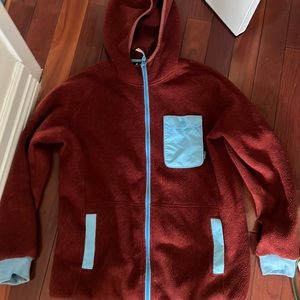 Barely worn cozy Cotopaxi zip up hoodie fleece - size XL